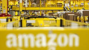 Centrum logistycznych Amazon w Poznaniu fot.: Bartek Sadowski/Bloomberg